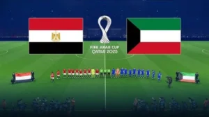 موعد مباراة مصر والكويت في كأس العرب 2025 والقنوات الناقلة للقاء القوي بين المنتخبين